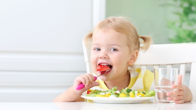 Cara agar anak doyan makan sayur.